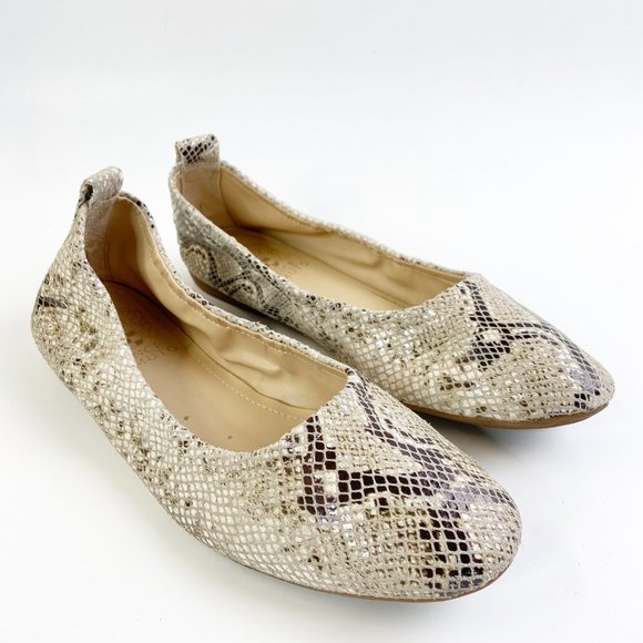 Vince Camuto Shoes - Vince Camuto Etheda Snake Ballet Flats